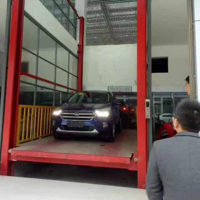 導(dǎo)軌式液壓升降載貨平臺