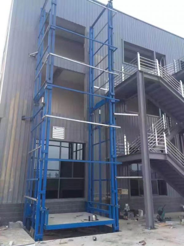 導(dǎo)軌式液壓升降載貨平臺